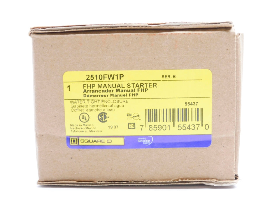 SQUARE D 2510FW1P SER. B NSMP