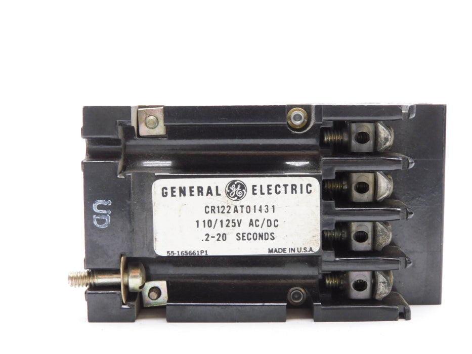 GENERAL ELECTRIC CR122AT01431 .2-20S 110/125VAC/DC UNMP