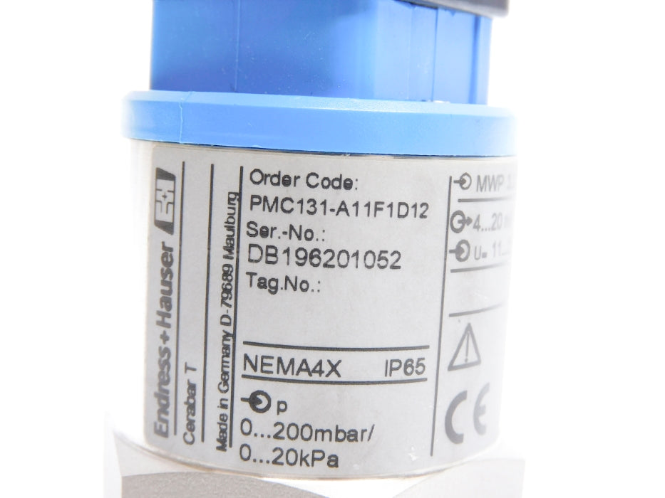 ENDRESS+HAUSER PMC131-A11F1D12 NSMP