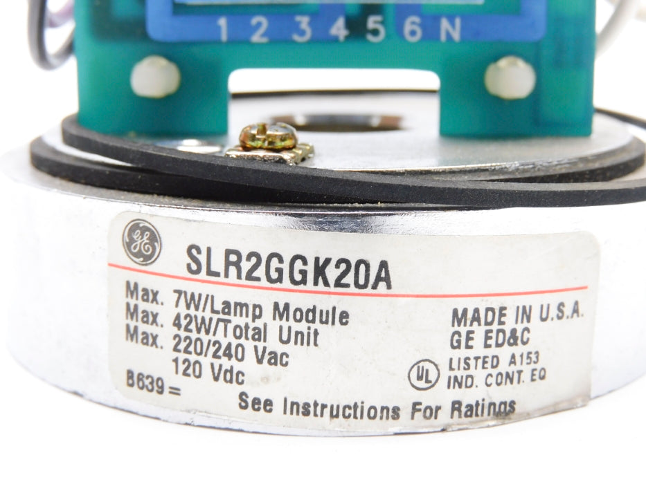 GENERAL ELECTRIC SLR2GGK20A (NO BULB) UNMP
