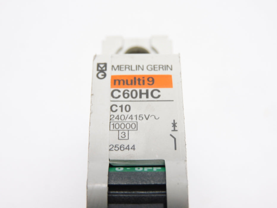 MERLIN GERIN C60HC-C10 25644 10A 240/415V UNMP