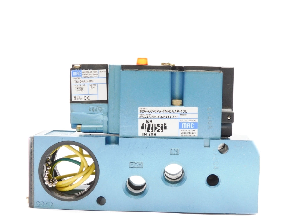 MAC 82A-AC-CPA-TM-DAAP-1DL 120/60 110/50 150PSI NSNP