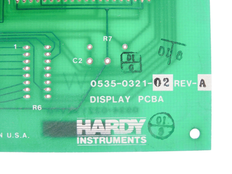 HARDY INSTRUMENTS 0535-0321-02 REV. A NSNP