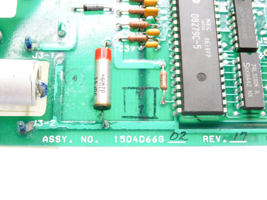 WESTINGHOUSE 1504D65G01 REV. 3 UNMP
