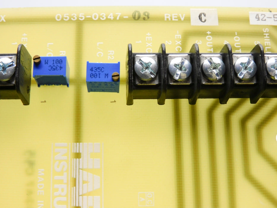 HARDY INSTRUMENTS 0535-0347-03 REV. C NSNP