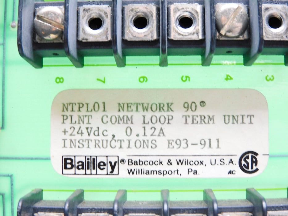 BAILEY NTPL01 UNMP