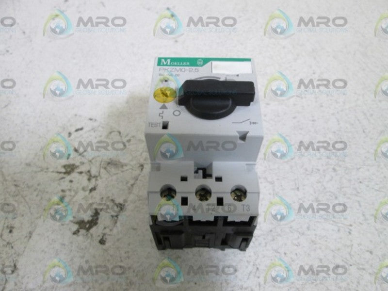 KLOCKNER MOELLER PKZM0-2,5 MANUAL MOTOR STARTER 1.6-2.5A *NEW NO BOX*