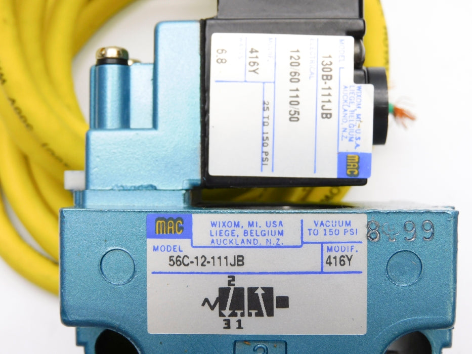 MAC 56C-12-111JB 120/60 110/50 150PSI NSMP