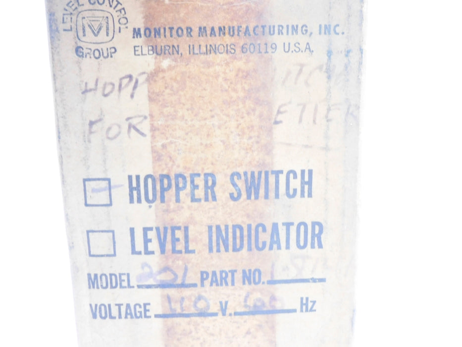 MONITOR MANUFACTURING MA201 NSMP