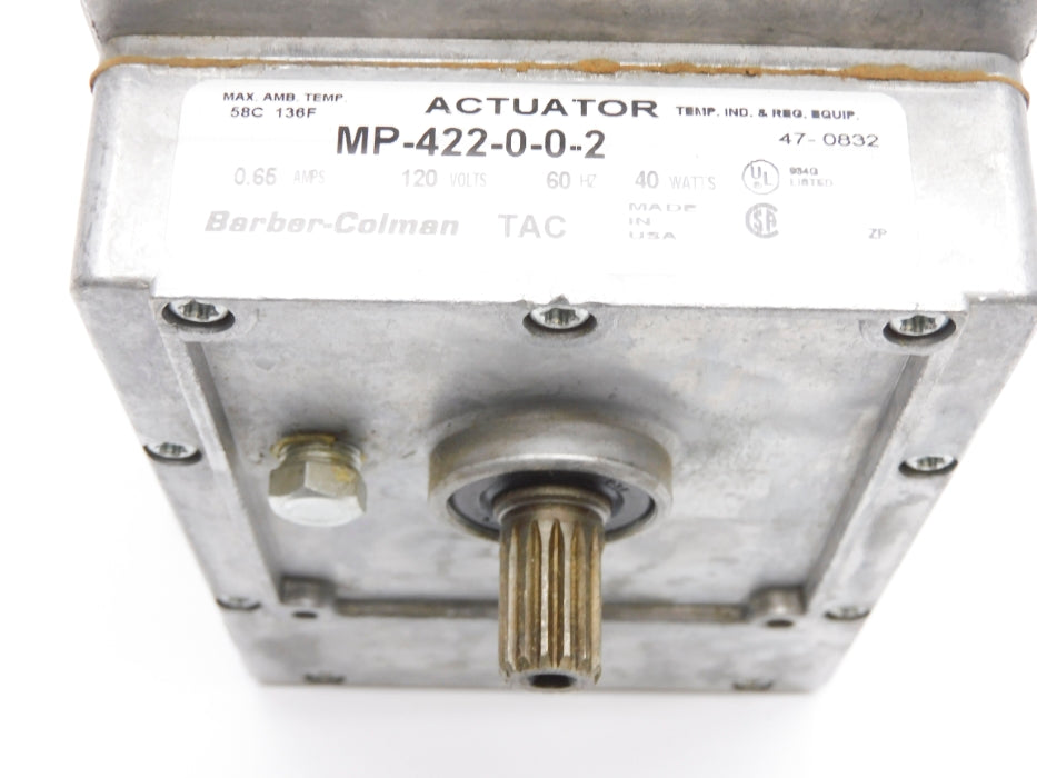 BARBER-COLMAN MP-422-0-0-2 NSNP
