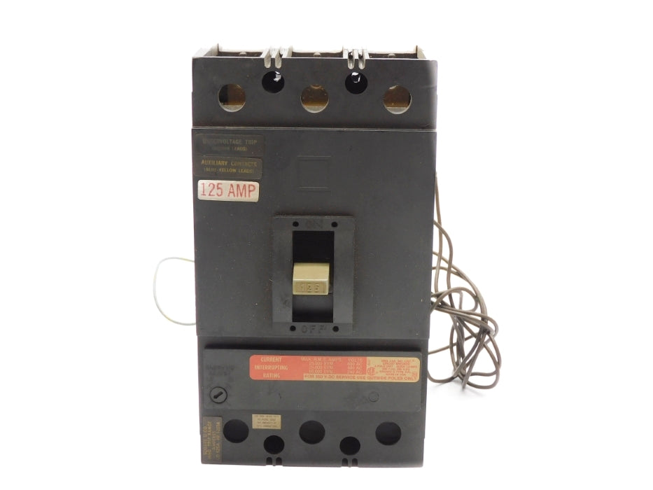 SQUARE D KHF361251580 125A 600VAC UNMP