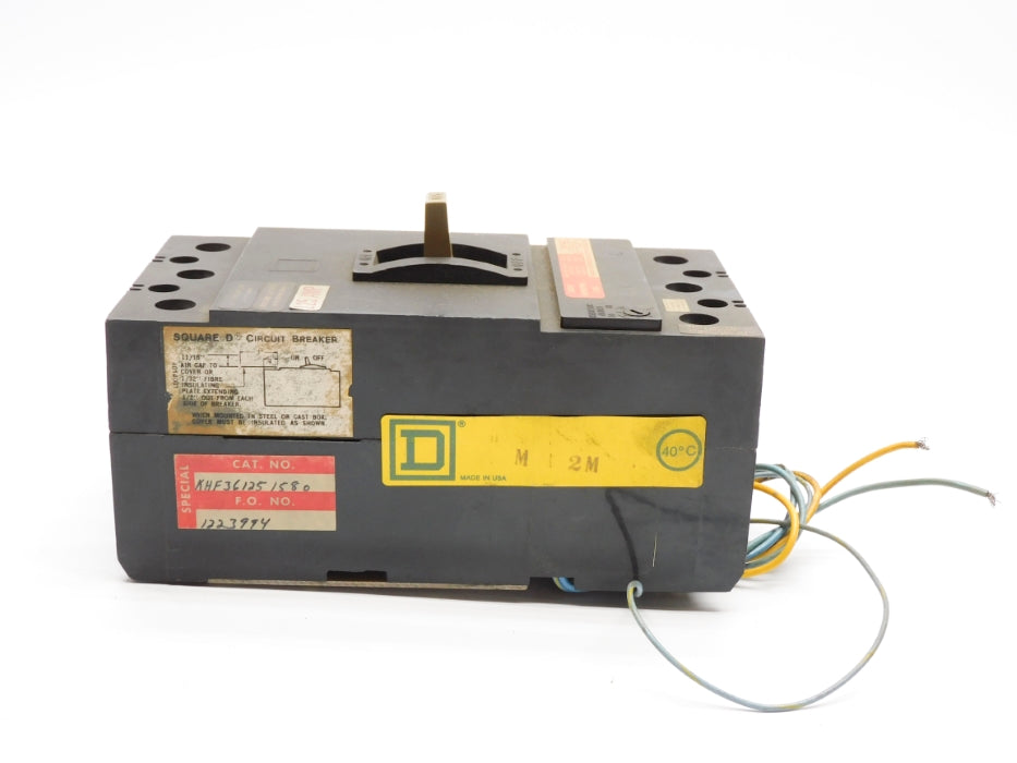 SQUARE D KHF361251580 125A 600VAC UNMP