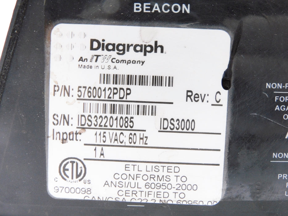 DIAGRAPH 5760012PDP UNMP