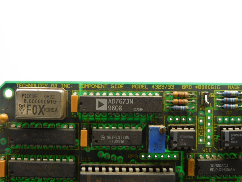 TECHNOLOGY 80 800061G 4323/33 UNMP