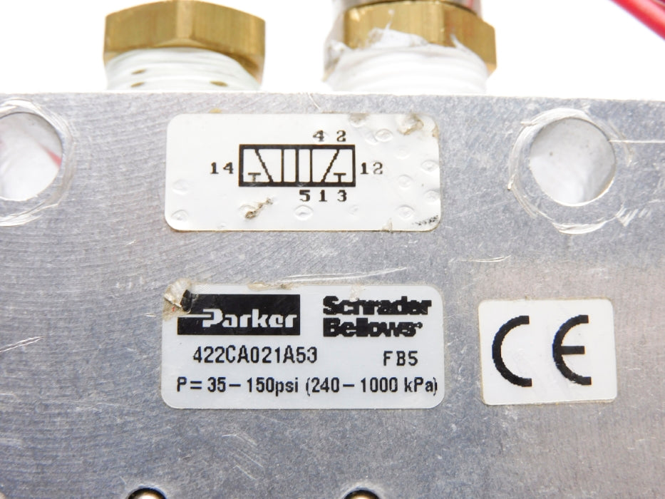 PARKER 422CA021A53 120/60 110/50 150PSI UNMP