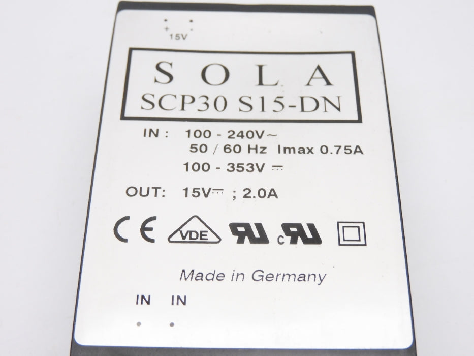 SOLA SCP30S15-DN NSMP