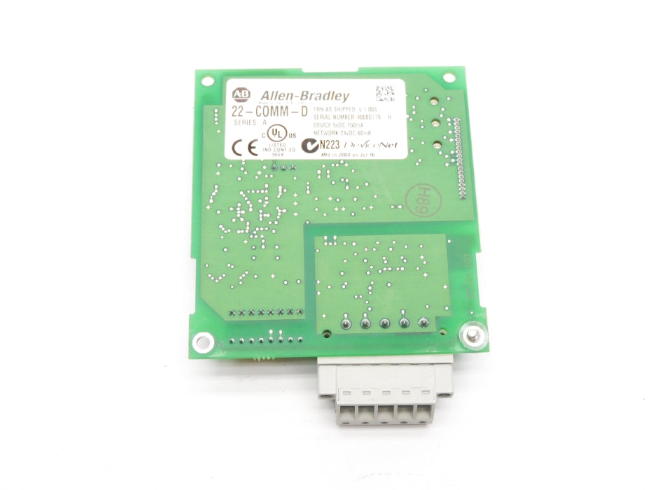 ALLEN BRADLEY 22-COMM-D SER. A F/W 1.004 NSNP