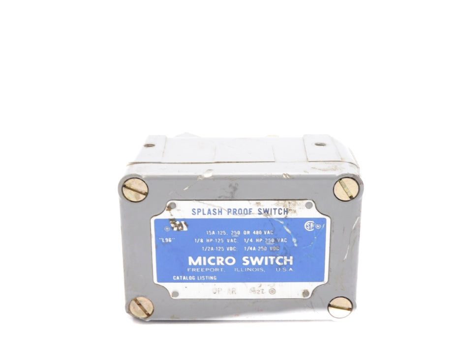 MICRO SWITCH OP-AR 480VAC 15A (GREY) UNMP
