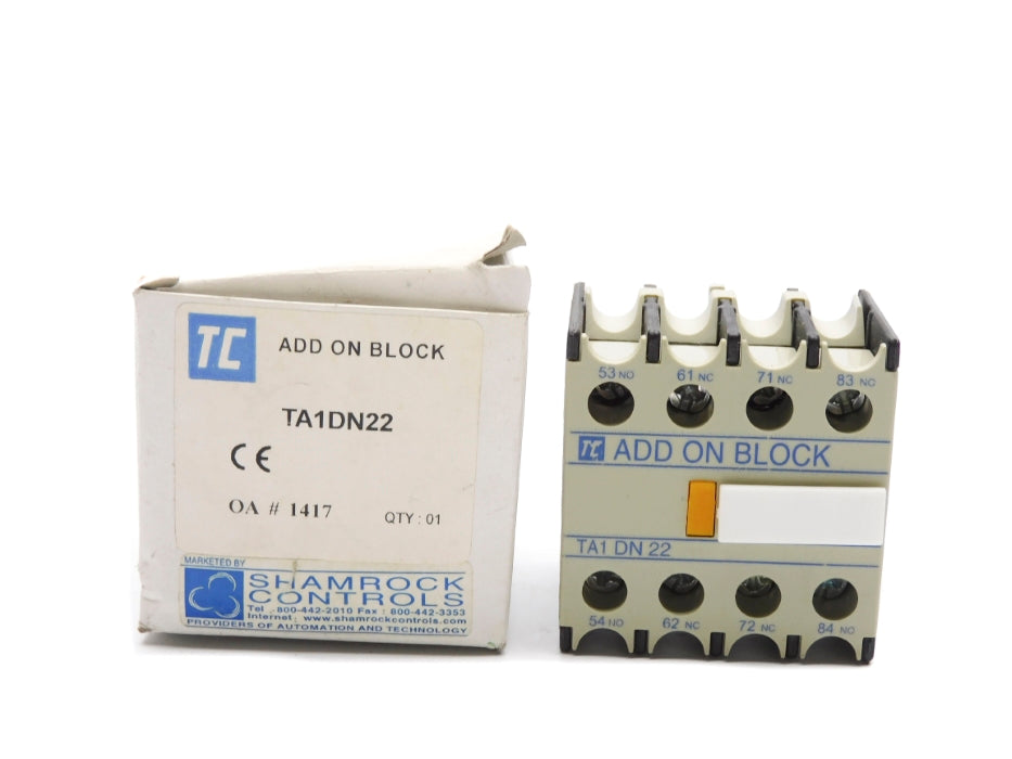 SHAMROCK CONTROLS TA1DN22 NSMP