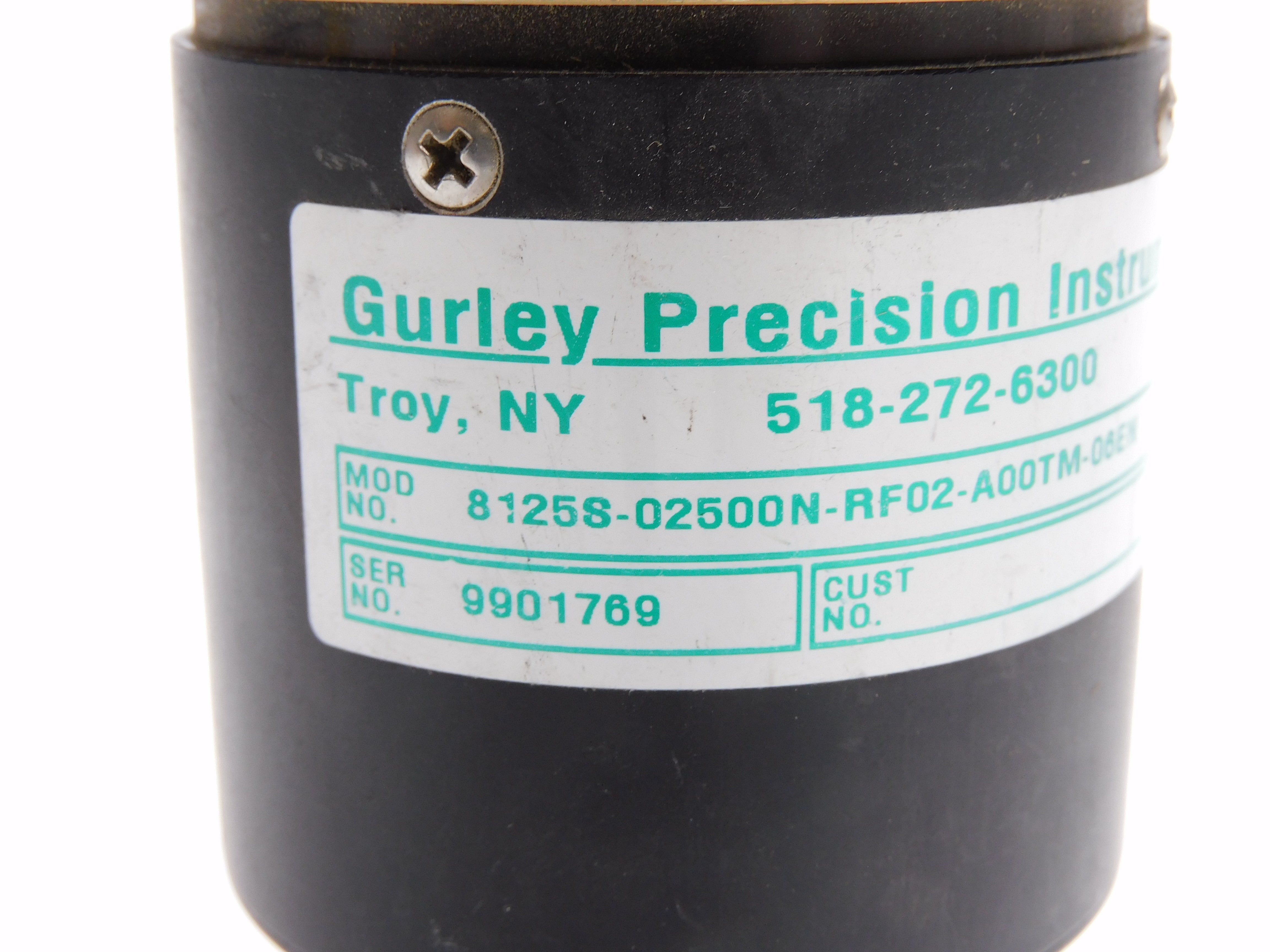 GURLEY PRECISION INSTRUMENTS 8125S-02500N-RF02-A00TM-06EN UNMP