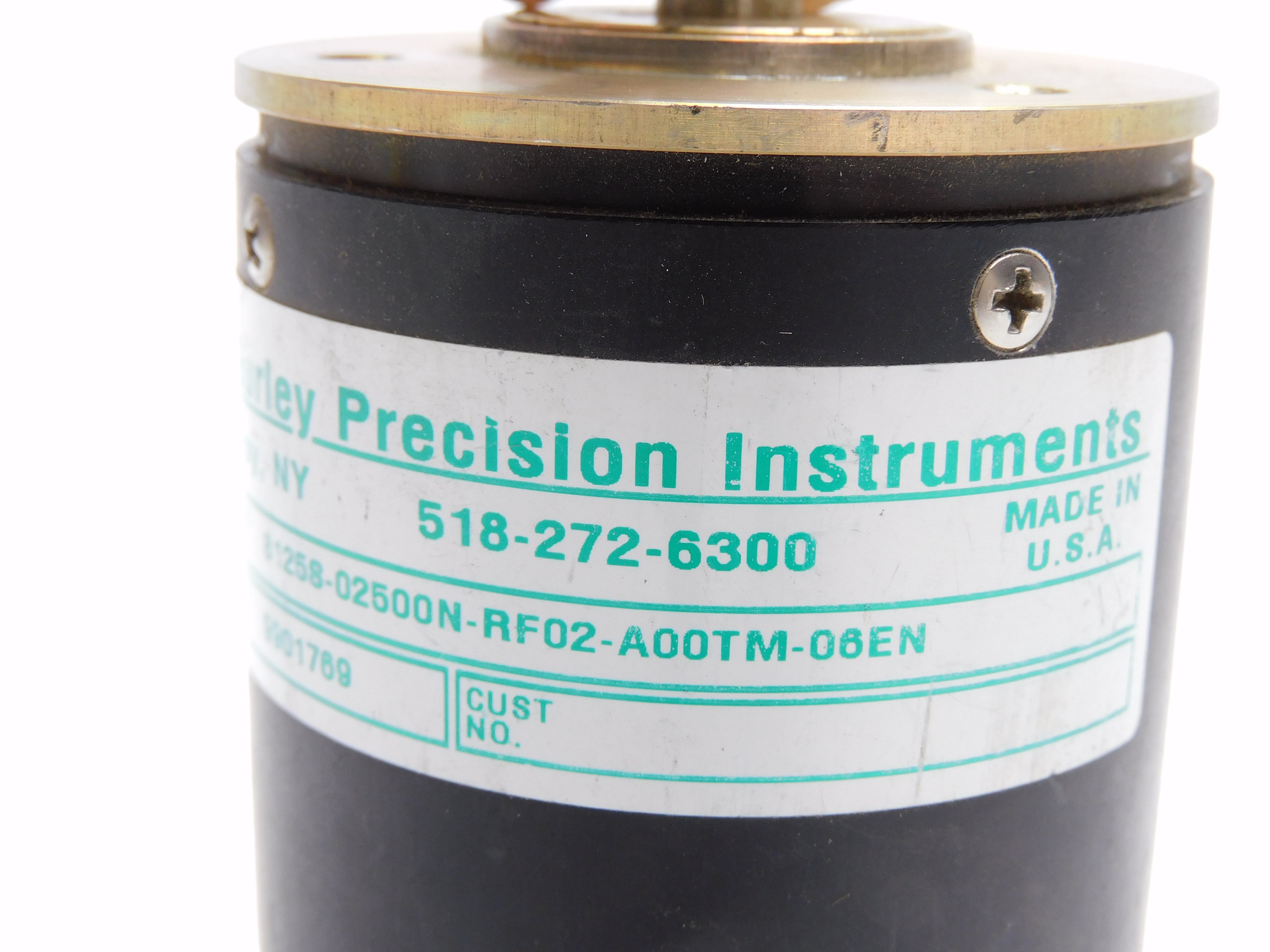 GURLEY PRECISION INSTRUMENTS 8125S-02500N-RF02-A00TM-06EN UNMP
