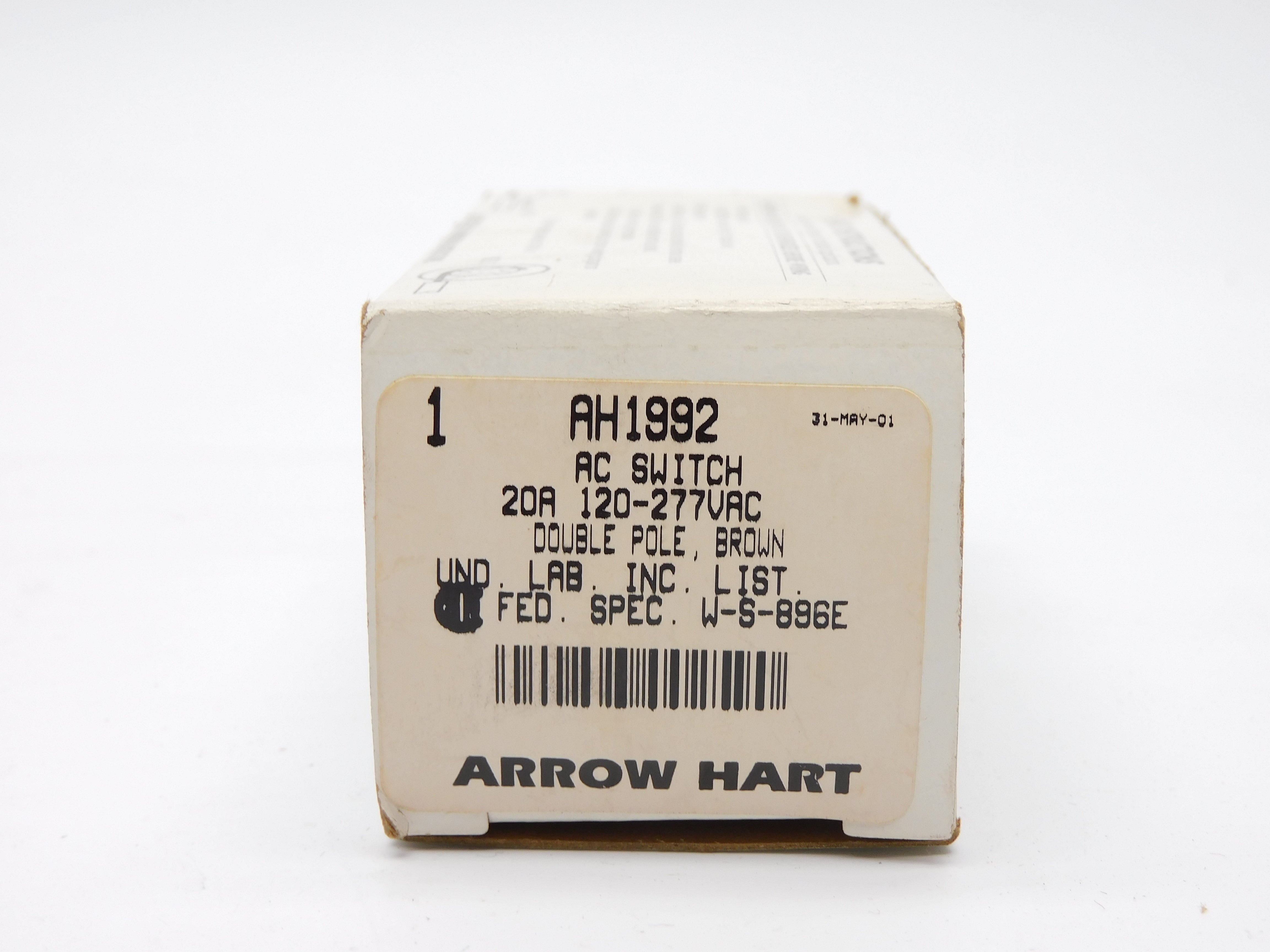 ARROW HART AH1992 120-277VAC 20A NSMP