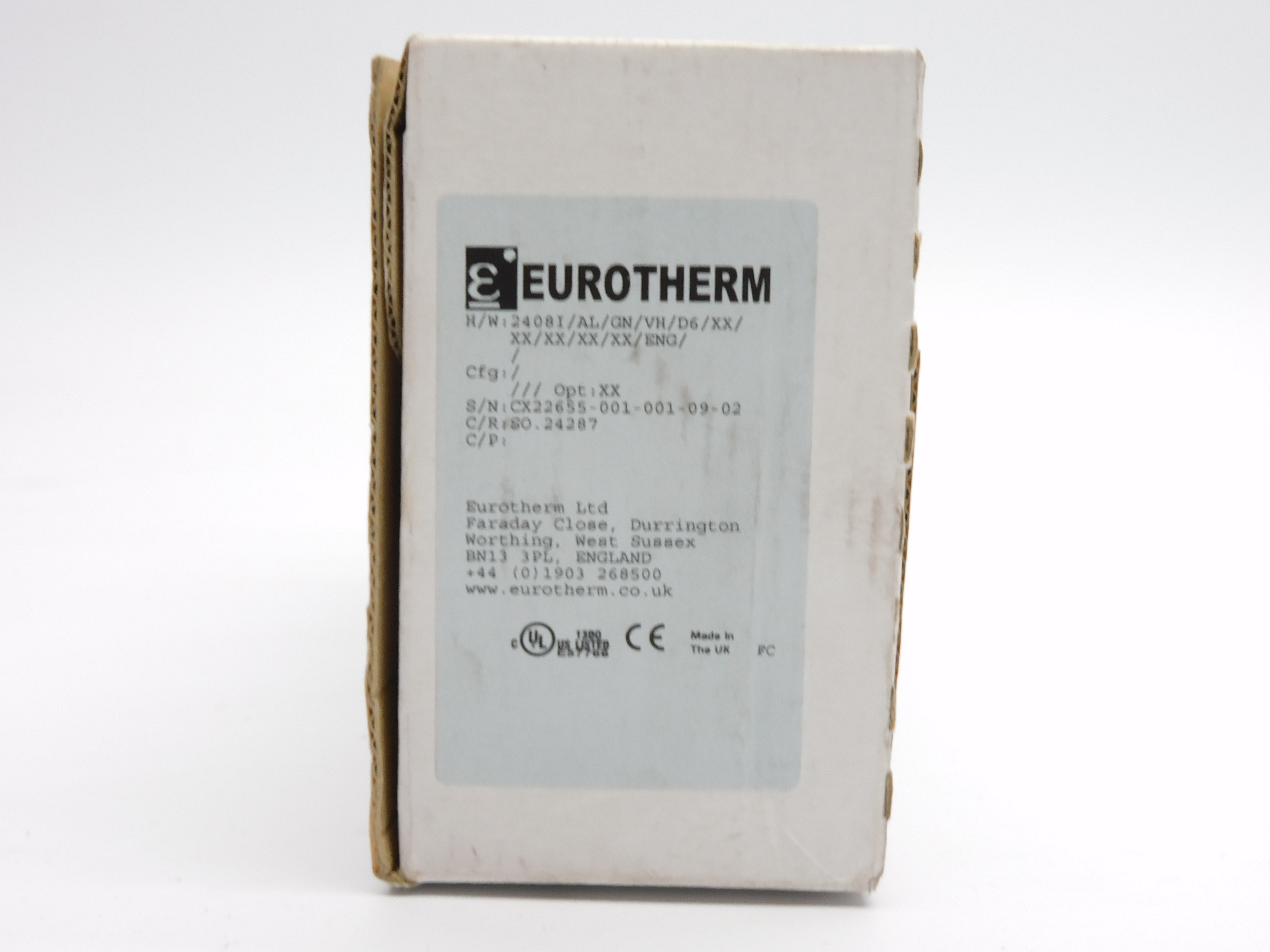 EUROTHERM 2408I/AL/GN/VH/D6/XX/XX/XX/XX/XX/ENG NSMP