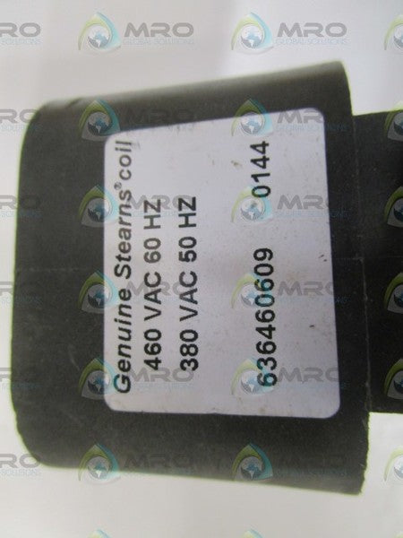 GENUINE STEARNS 636460609 COIL 380/460VAC *NEW NO BOX*