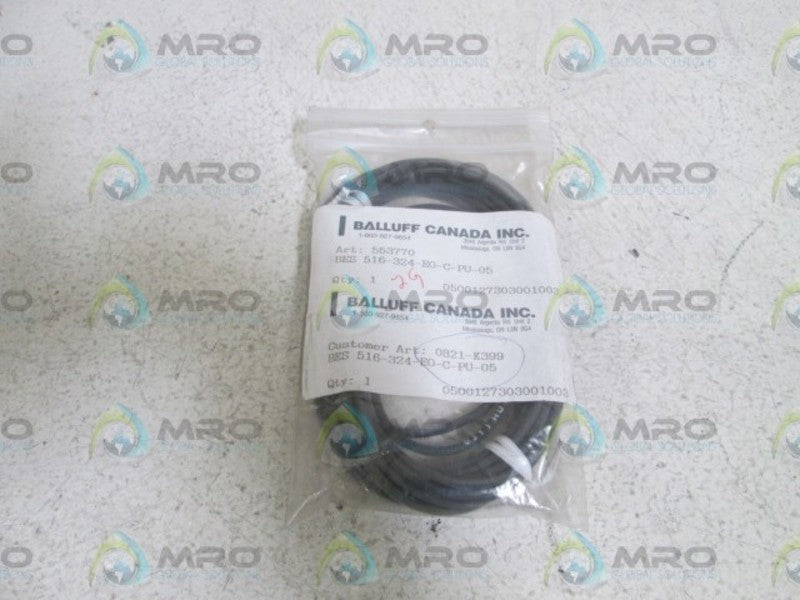 BALLUFF INDUCTIVE SENSOR BES516-324-E0-C-PU-05 * NEW IN BAG *