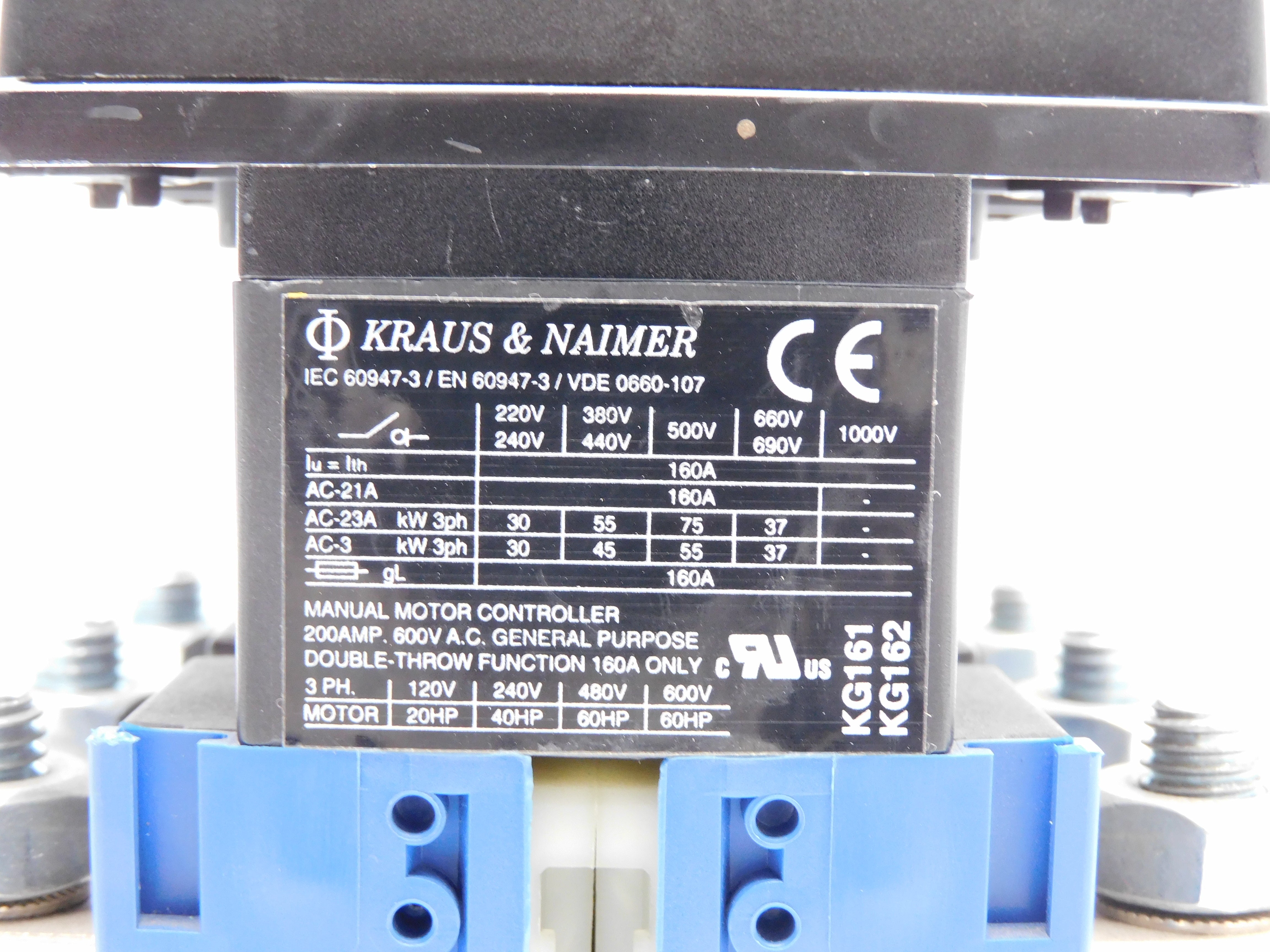 KRAUS&NAIMER KG161 T203/GBA008 NSNP