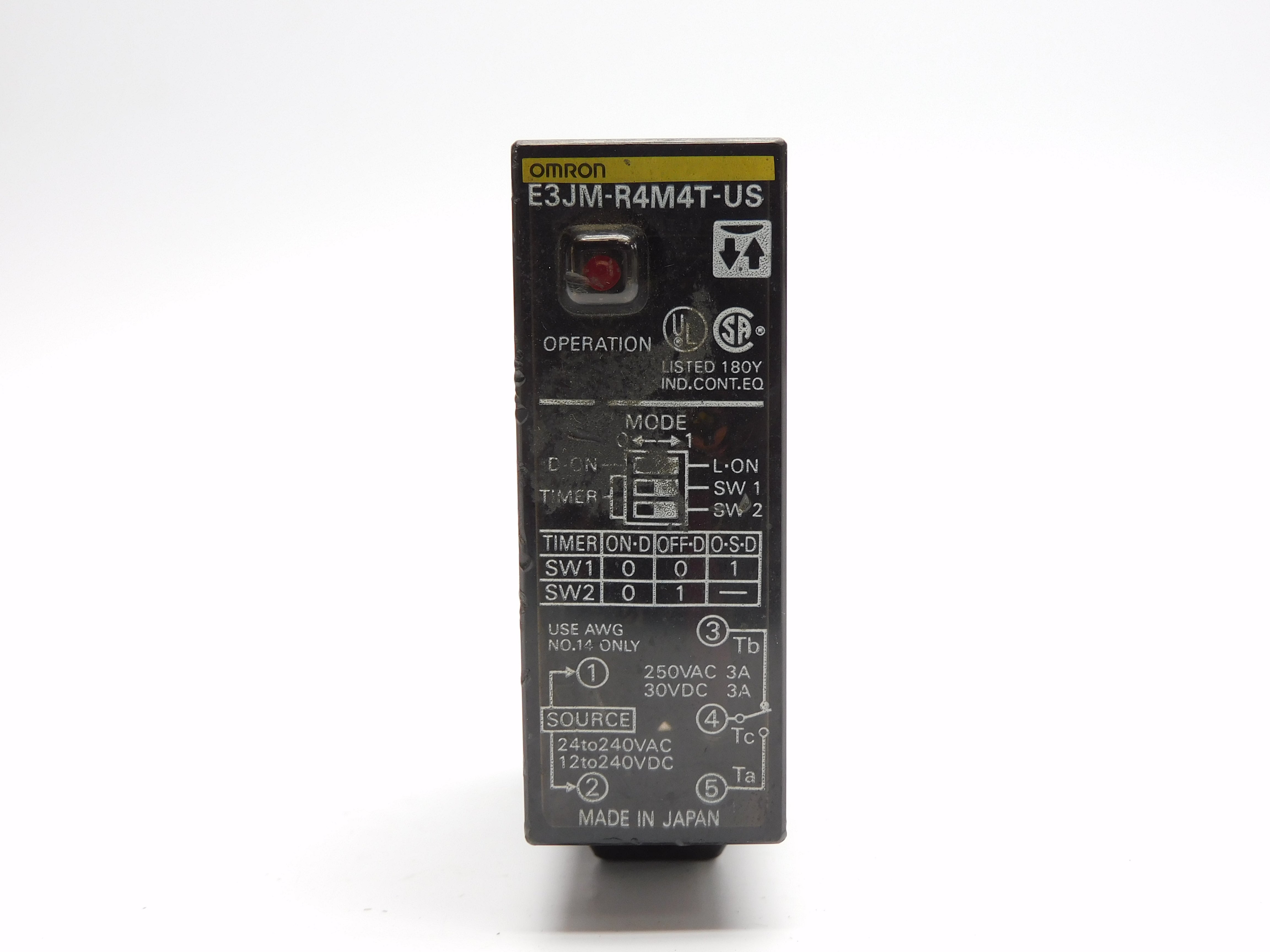 OMRON E3JM-R4M4T-US UNMP
