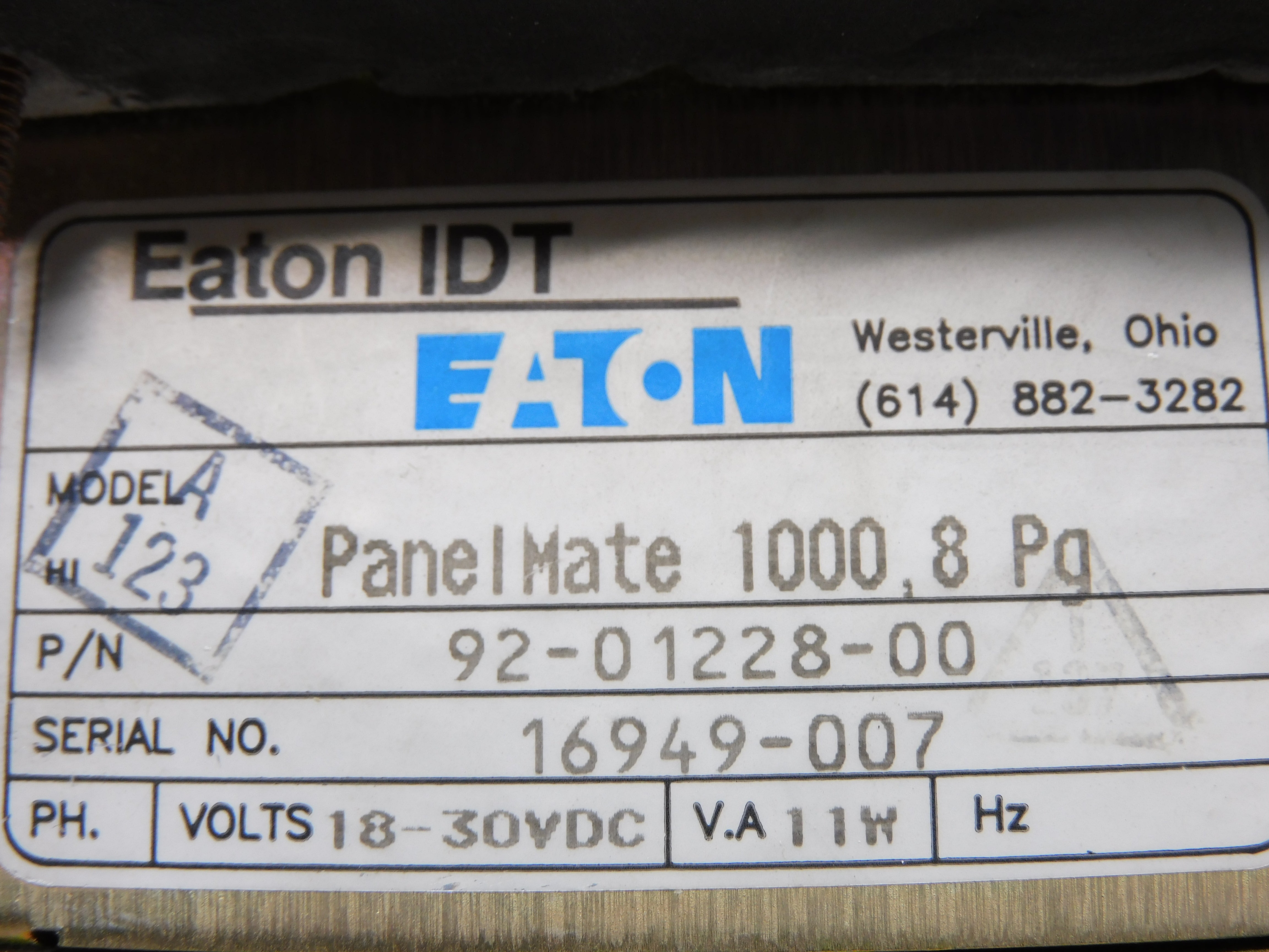 EATON 92-01228-00 UNMP