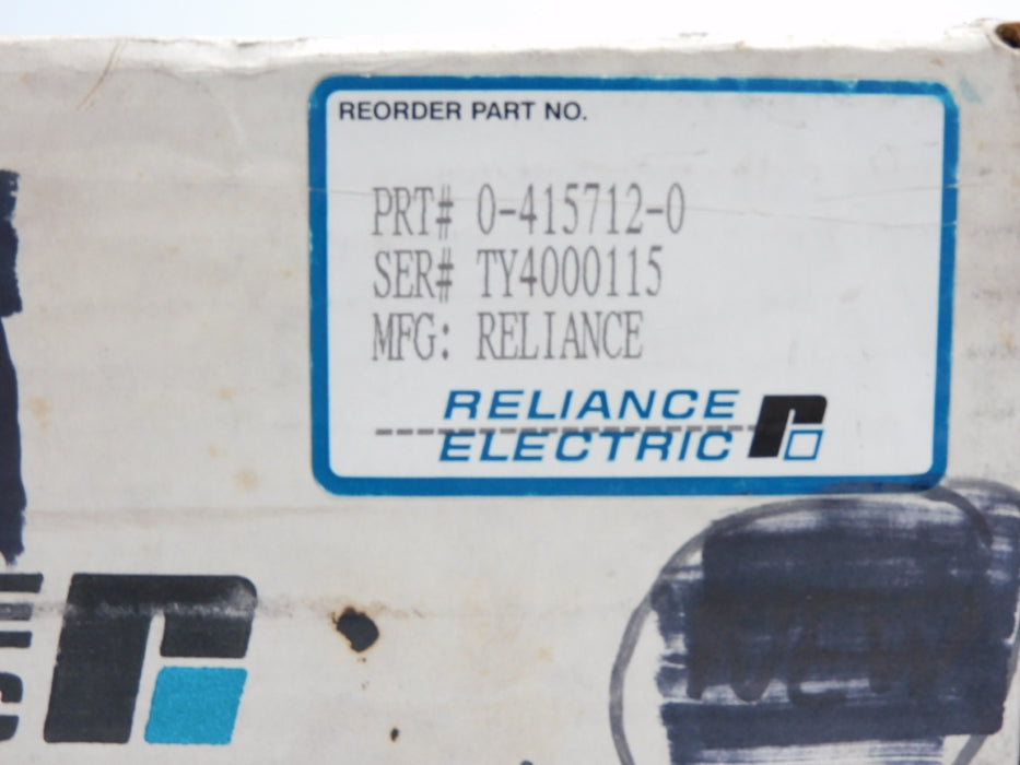 RELIANCE ELECTRIC 0-415712-0 REMAN