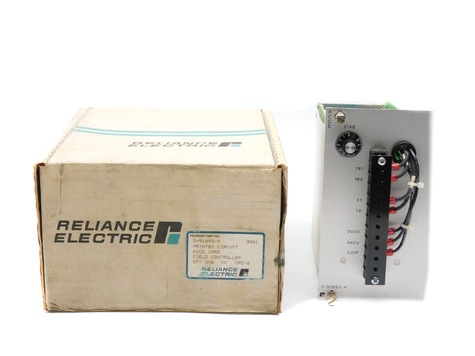 RELIANCE ELECTRIC 0-51893-4 NSMP