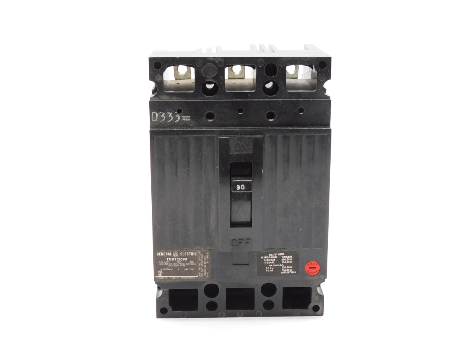 GENERAL ELECTRIC TEB132090WL 90A 240VAC NSMP