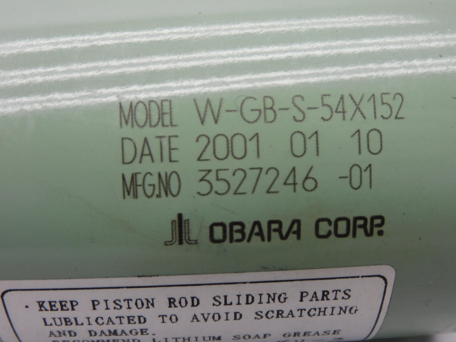 OBARA W-GB-S-54X152 UNMP