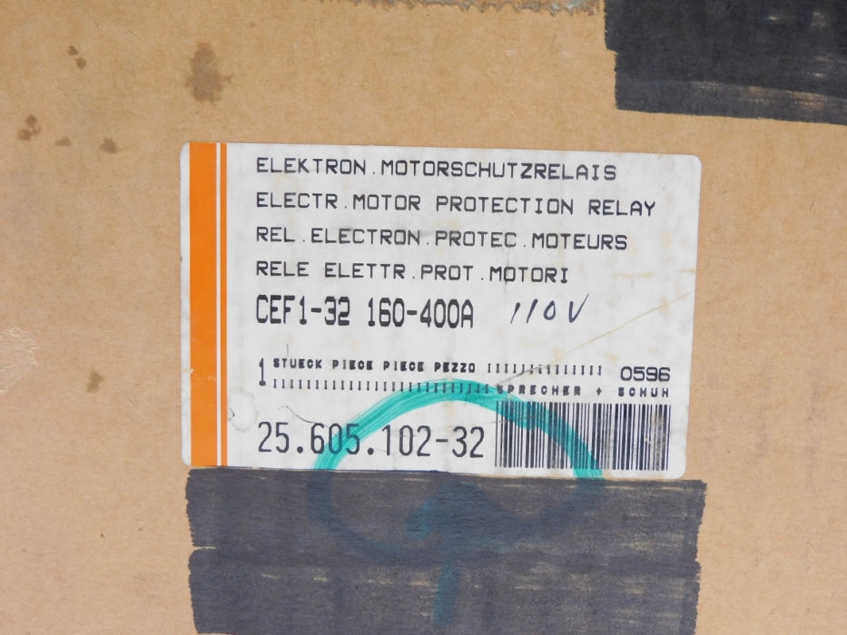 SPRECHER+SCHUH CEF1-32 160-400A 110V 400A NSMP