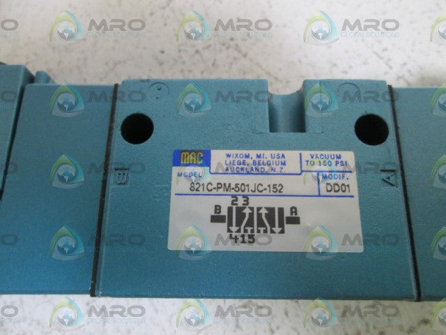 MAC VALVE 821C-PM-501JC-152 *NEW NO BOX*
