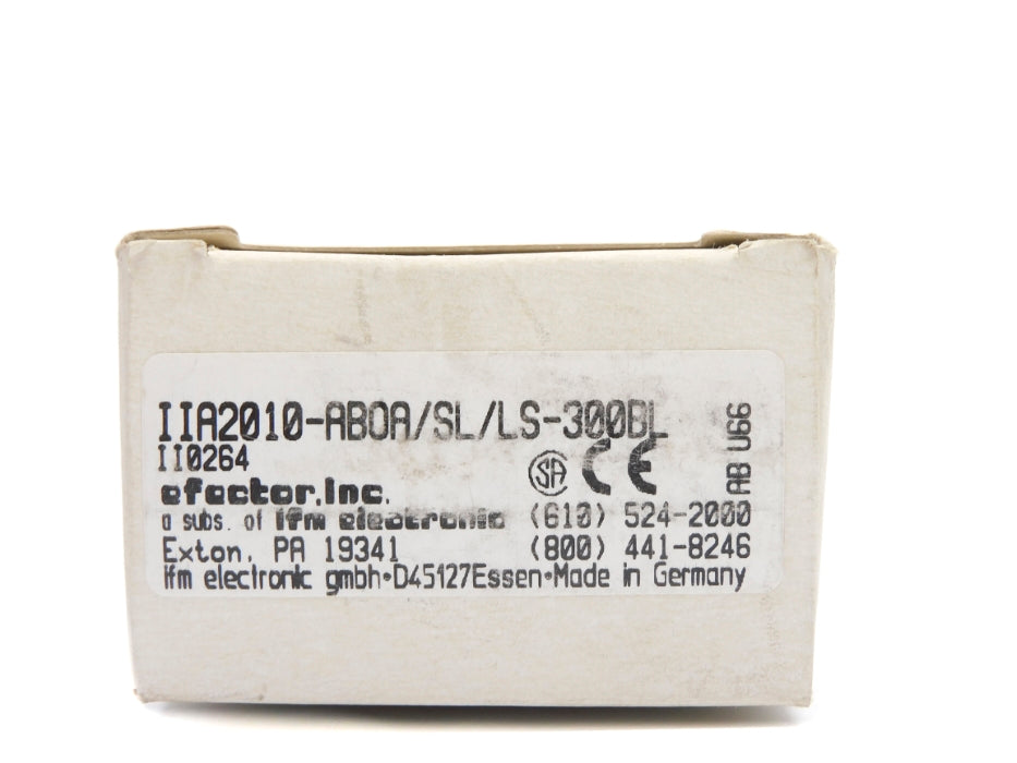 IFM EFECTOR IIA2010-AB0A/SL/LS-300BL II0264 NSMP