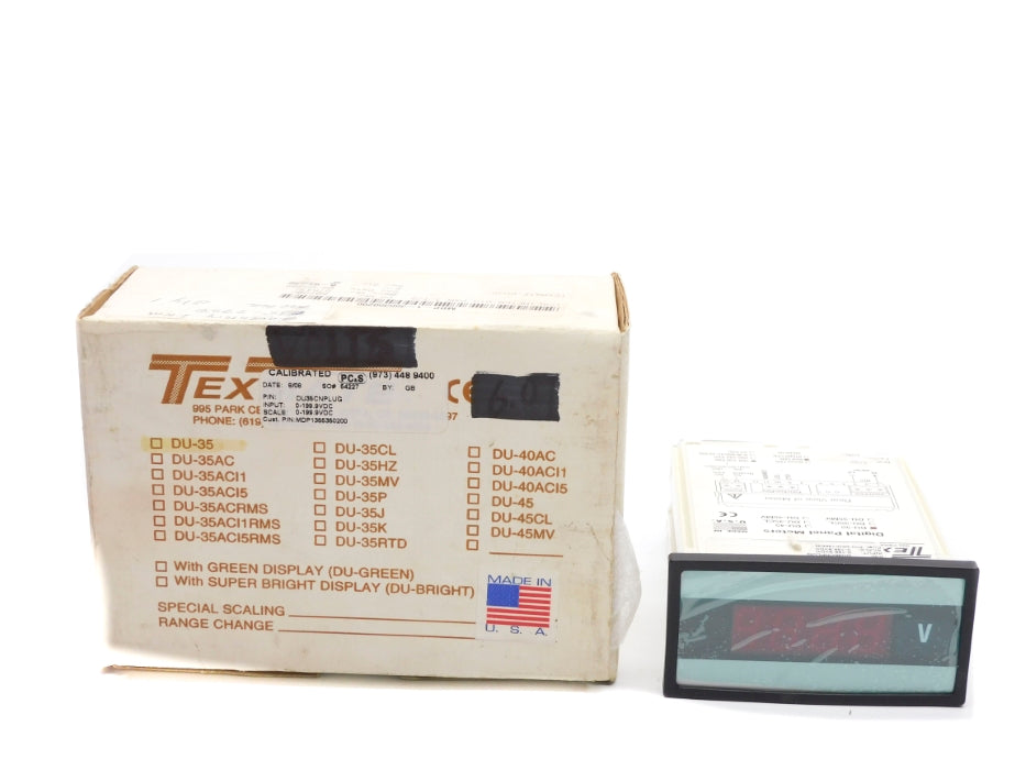TEXMATE DU-35 6VDC NSMP