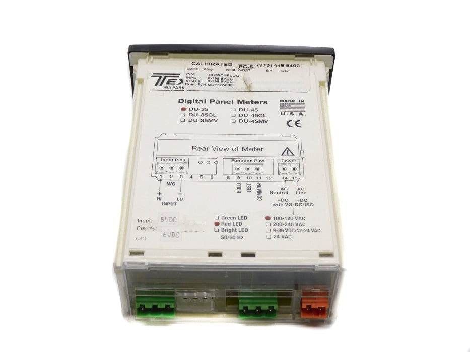 TEXMATE DU-35 6VDC NSMP