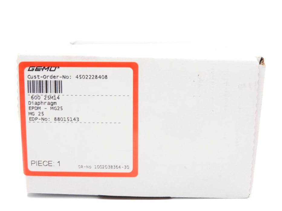 GEMU 60025M14 EPDM-MG25 NSMP