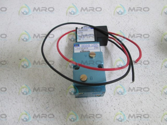 MAC SOLENOID VALVE 711C-12-PI-501CA *NEW IN BOX*