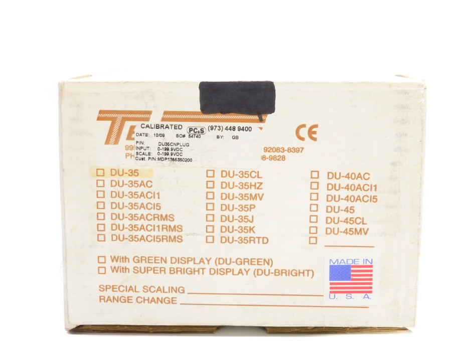 TEXMATE DU-35 100ADC NSMP