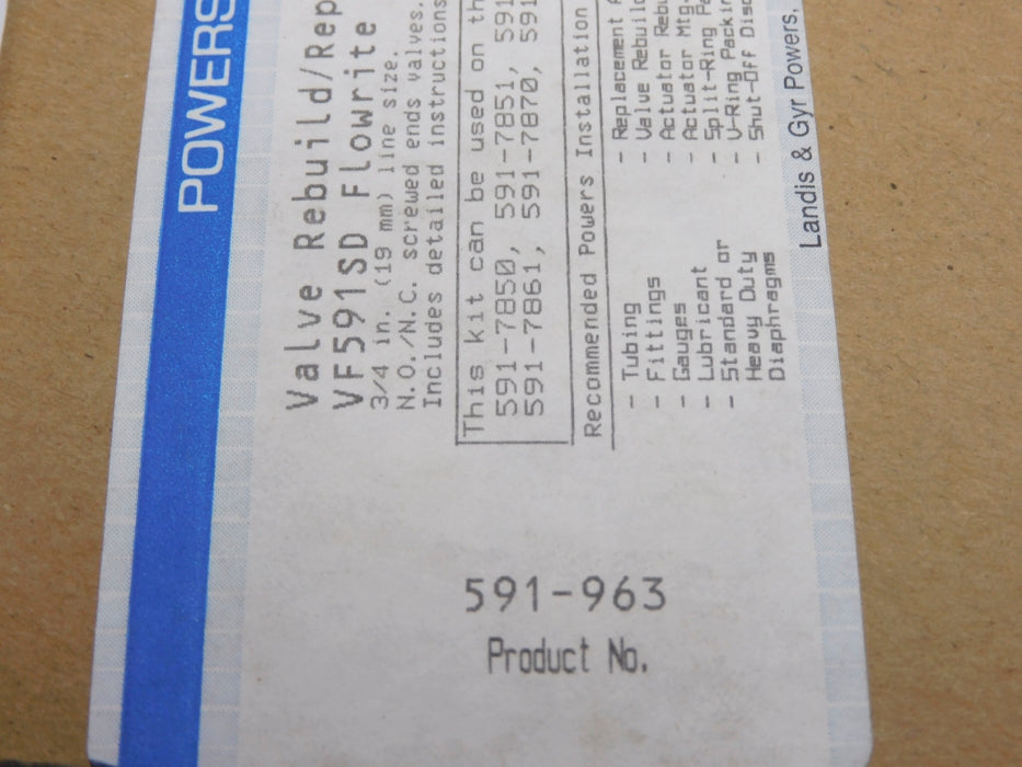POWERS 591-963 3/4" NSMP