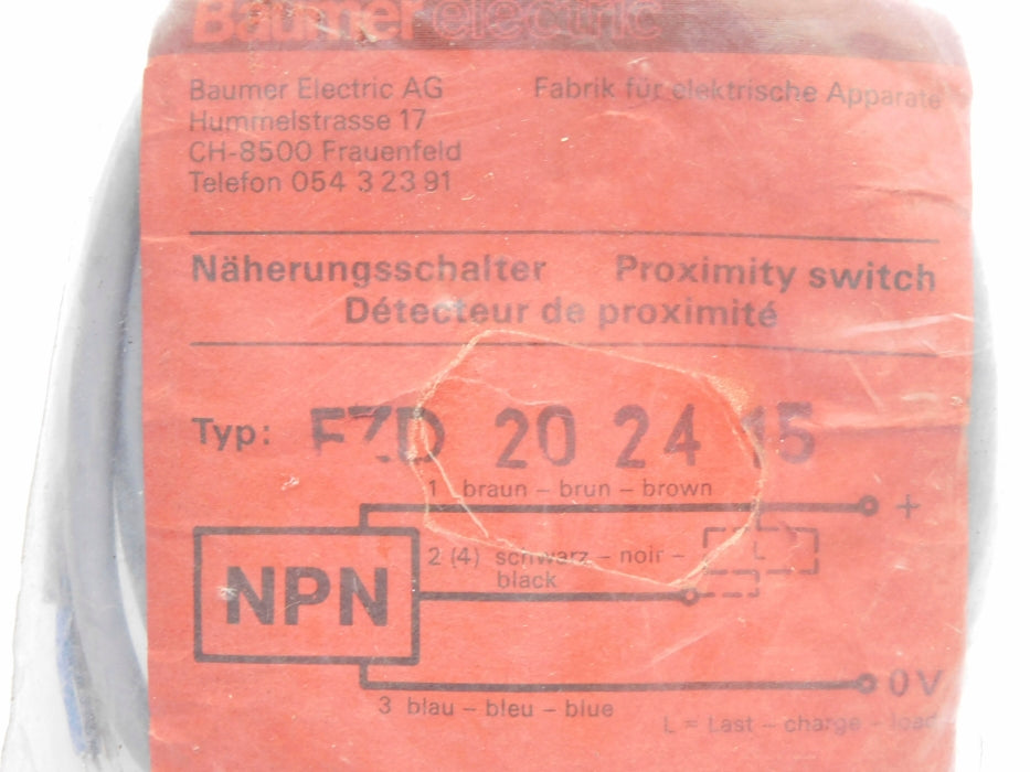 BAUMER ELECTRIC FZD202415 NSMP