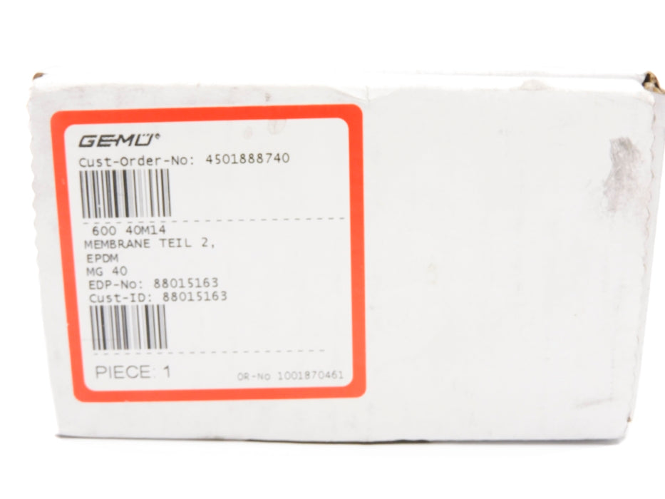 GEMU EPDM-MG40 60040M14 (AS PICTURED) NSMP