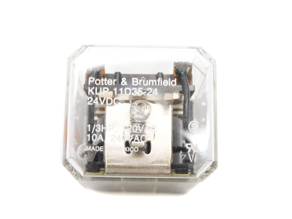 POTTER & BRUMFIELD KUP-11D35-24 24VDC 10A NSMP