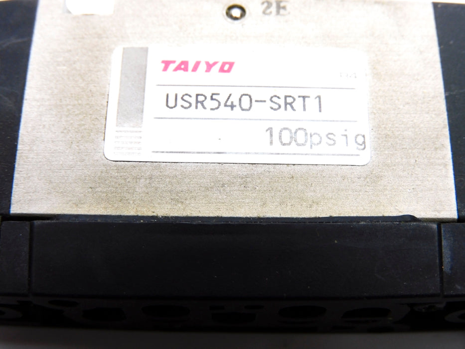 TAIYO USR540-SRT1 110/120VAC 100PSIG UNMP