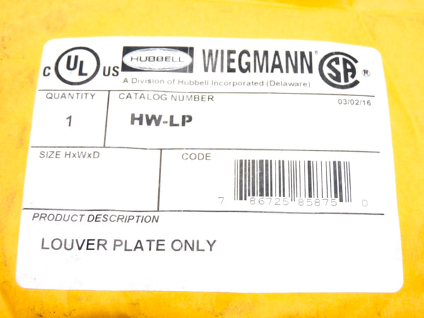 HUBBELL HW-LP NSMP